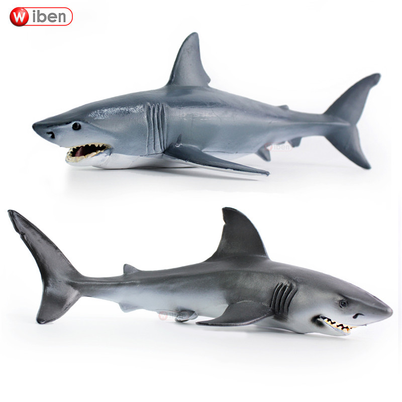 Picture of Cross-border Marine Animal Model Solid Simulation Marine Life Toy Shark Whale Model Ornaments Educational Toys