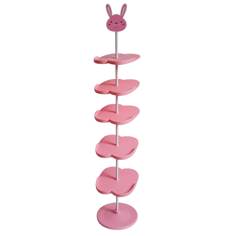 Picture of Children's Shoe Rack Small Cartoon Household Door Storage Rack for Baby Shoes Japanese-style Space-saving Kids Creative