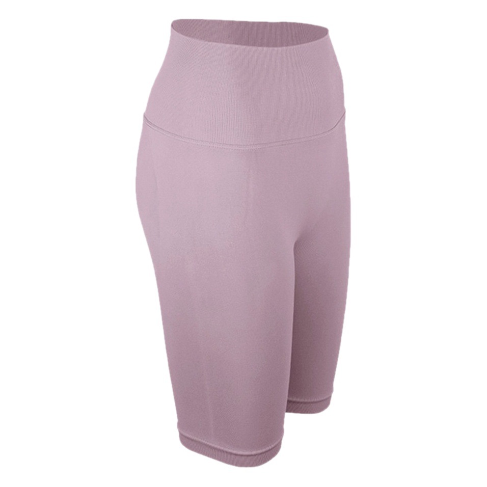 High Waist Peach Hip Fitness Pants Women's Stretch Tight Hip Yoga Pants Quick-drying Running Training Sports Shorts