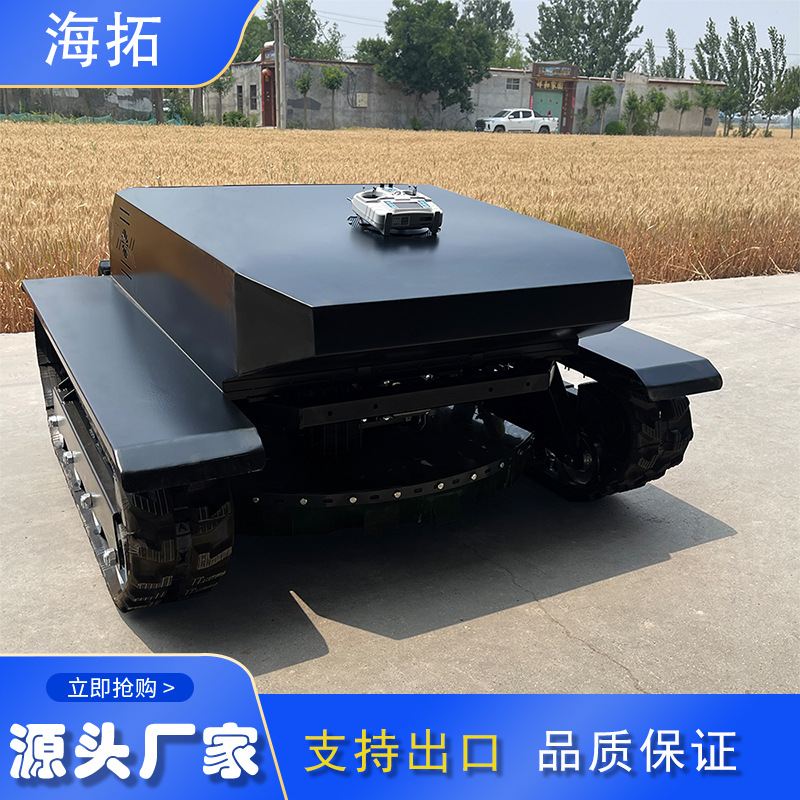 Source Manufacturer Remote Control Remote Control Crawler Lawn Mower Farmland Orchard Grass Weeder Available in Stock