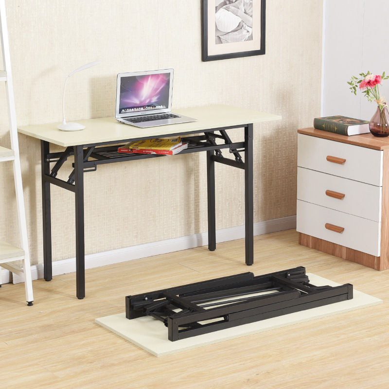 Picture of Folding Table Simple and Convenient Study Desk Office Computer Training Catering Commercial Table Stall Rectangular Table