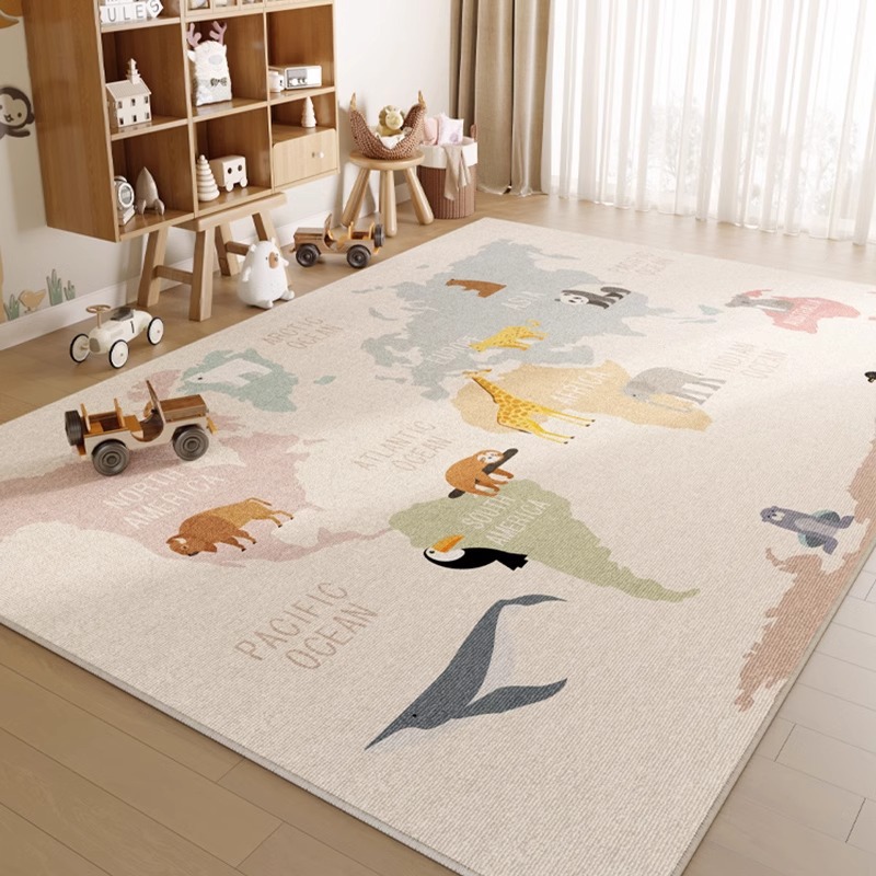 Picture of Carpet Living Room Children's Room Layout Reading Area Parking Lot Early Education Center Floor Mat Climbing Mat Bedroom Study Mat