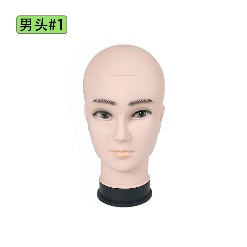 Picture of Model head props adult head model lady model wig head model hat head model manufacturers