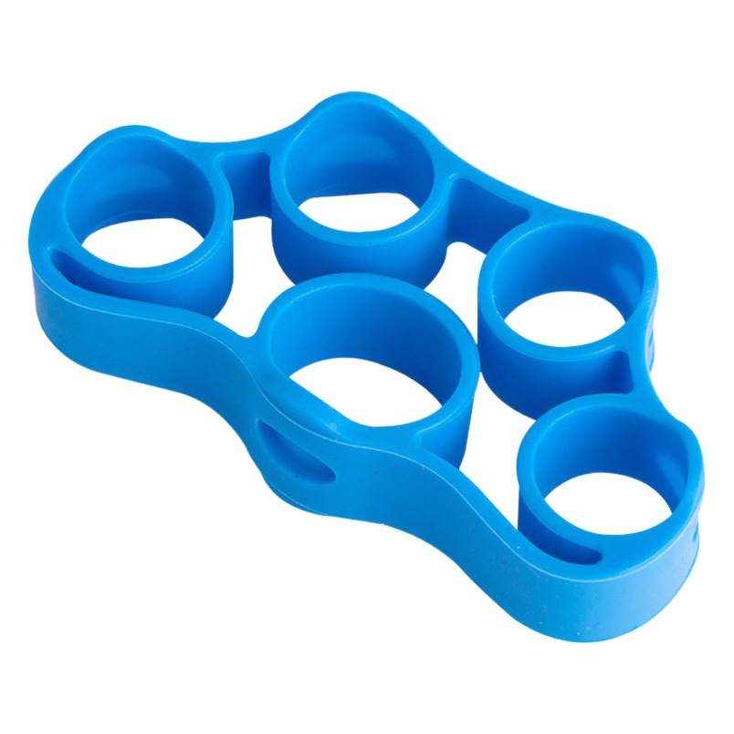 Silicone Pull Band Grip Ring Pull Rally Finger Set Exerciser Five Finger Resistance Band Finger Pull Rope