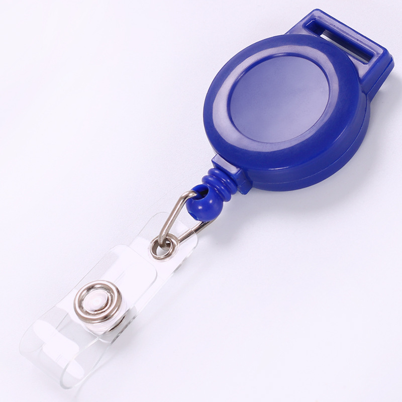 Picture of Autumn Rain 15mm Ribbon Square Ear Plastic Easy Pull Buckle Certificate Lanyard Easy Pull Breast Card Telescopic Buckle Telescopic Buckle