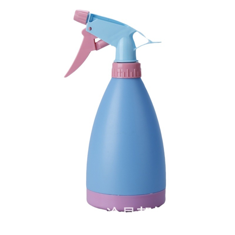 500ml watering can gardening watering bottle colorful alcohol disinfectant watering can 500ml hand-held Fine Mist watering can