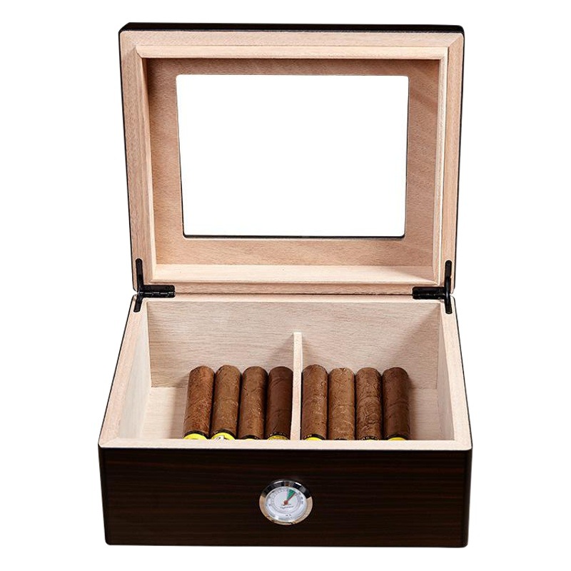 LUXFO Langyou Cigar Moisturizing Box Transparent Display Cigar Box Moisturizing Box Export