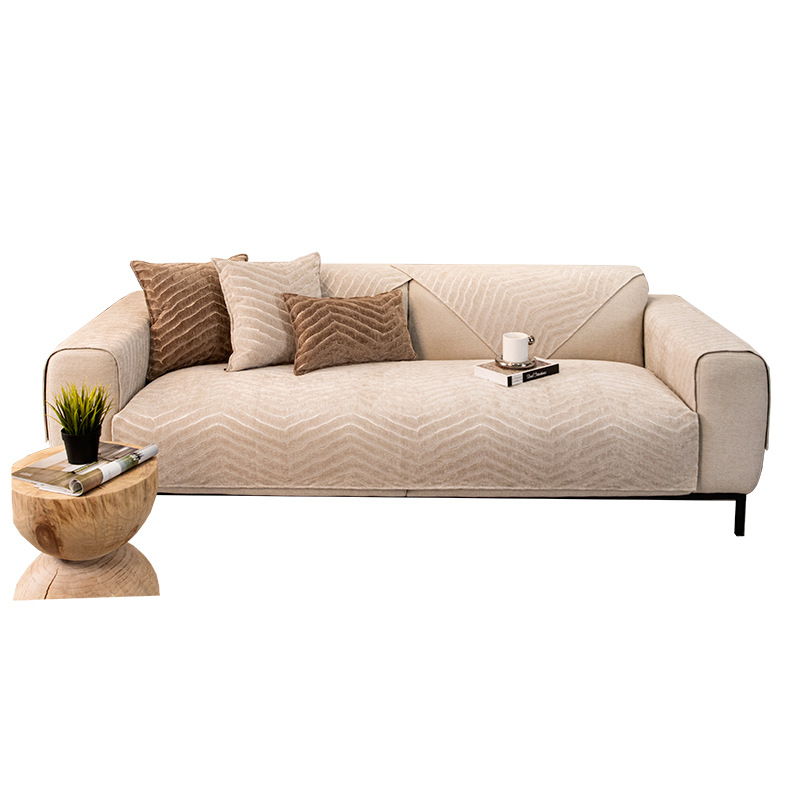 Picture of Chenille Sofa Cushion, Universal for All Seasons, Non-Slip Seat Cushion, Thickened Seat Pad, Sofa Cover, Export Cross-Border Home Decor