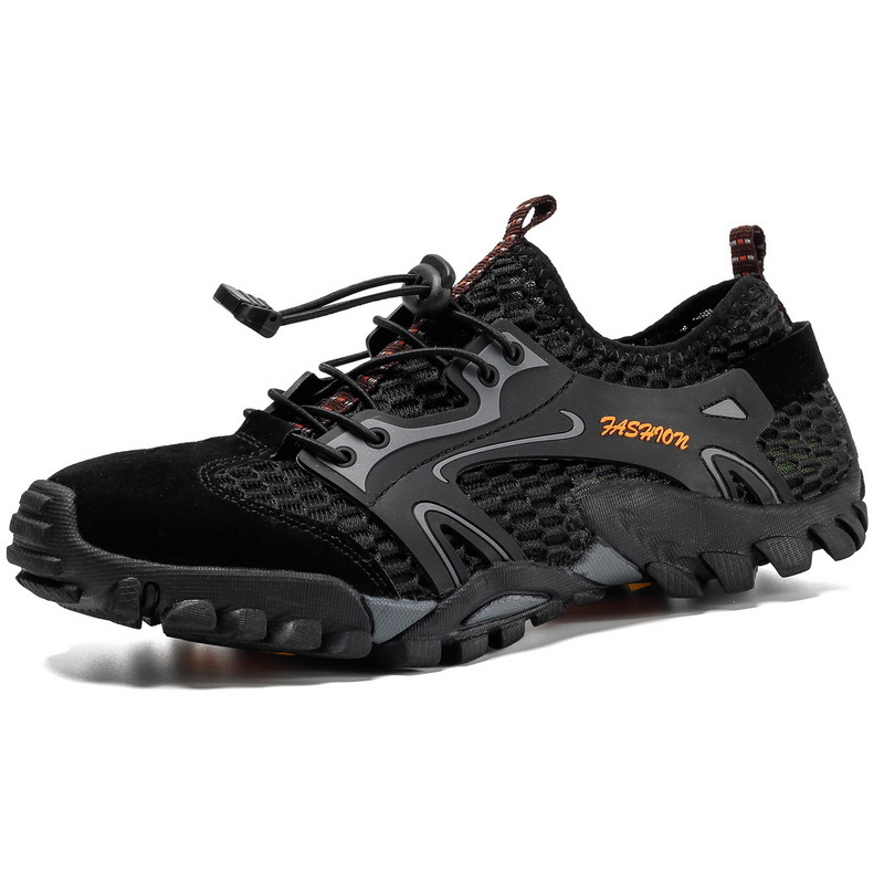 2024 New Snorkeling and River Tracing Shoes for Men, Large Size Outdoor Hiking and Mountaineering Shoes for Men, Summer Sports Shoes, Wading Shoes for Men