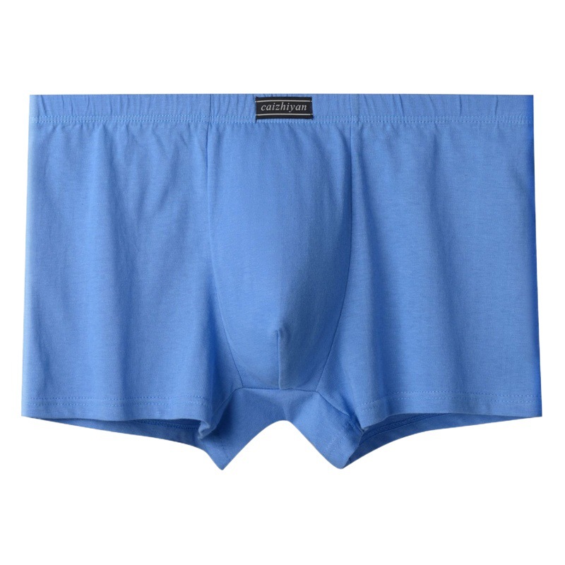 Middle-Aged and Elderly Large Size Pure Cotton Underwear Men's Loose Summer Men's Boxer Briefs Plus Fat Large Size Underwear