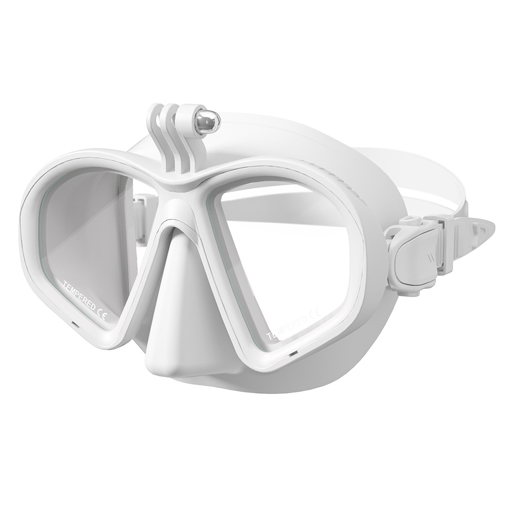 Picture of The new free diving mirror can be equipped with myopia diving mirror integrated nose protection cross-border snorkeling equipment diving mirror suit