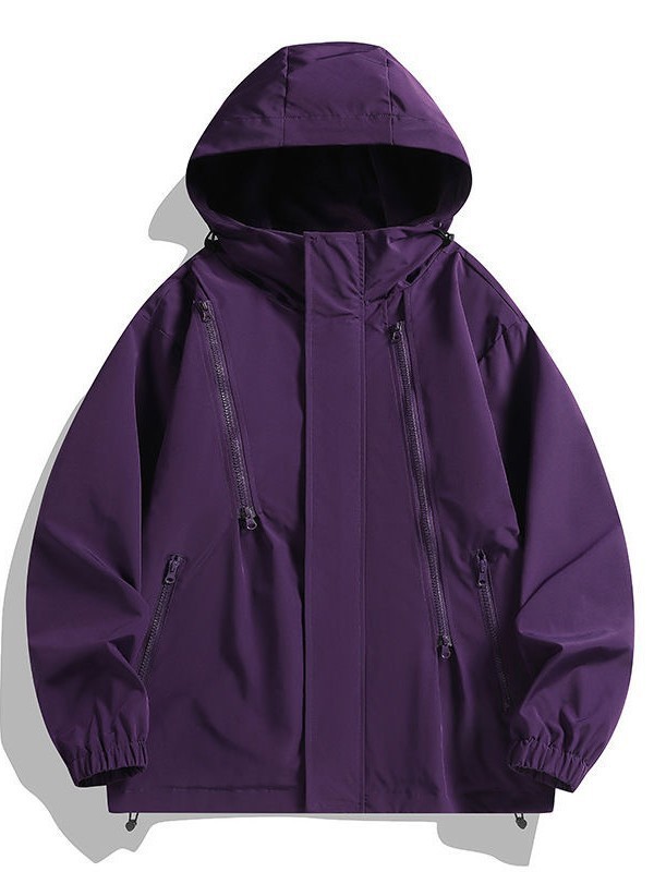 Spring and Autumn Cross-Border Men's Jackets Casual Jackets Men's Jackets Windproof and Rainproof Outdoor Sports Hooded Jackets Men's Jackets
