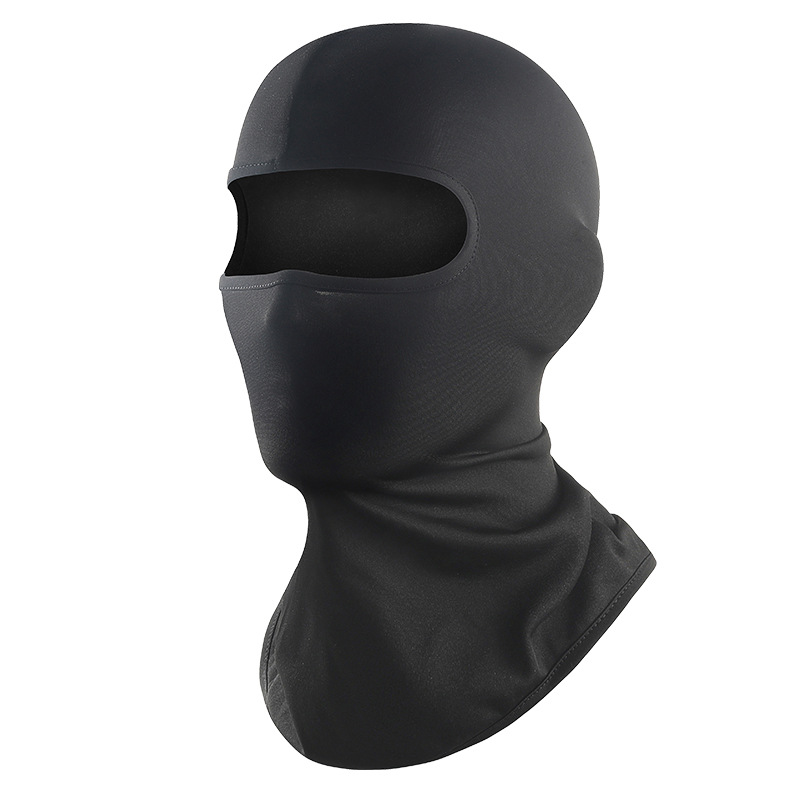 Picture of Outdoor Riding Sunscreen Mask Bicycle Helmet Inner Liner Windproof Sports Tape Hood Dust Cover Hat for Men and Women