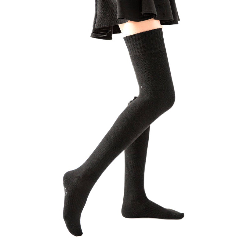 Terry High-tube over-the-knee socks lengthened stockings dance socks velvet thickened autumn and winter stockings ladies warm socks