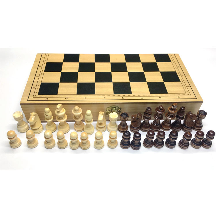 Picture of New Wooden Folding Chess Magnetic Folding Chess Amazon Cross-Border Chess Wholesale