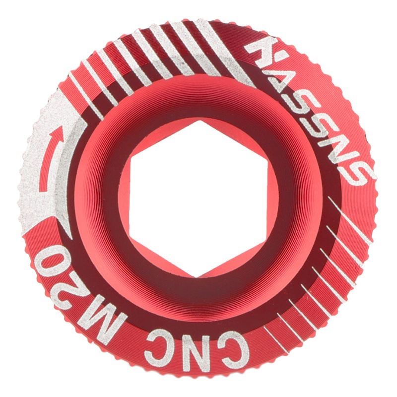 Aluminum alloy hollow tooth plate crank cover screw mountain dead fly road bike color M15/M18/M19/M20