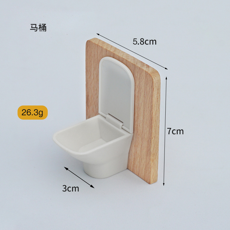 Picture of Mini Simulation TV LCD Display Living Room Bedroom Home Appliances Doll Doll Doll House Accessories Scene Model