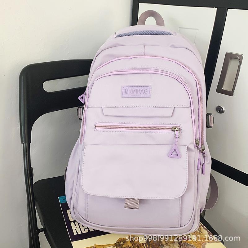 Picture of Schoolbags Men's College Student Backpacks Middle School Students Junior High School Students Ins High Quality Wholesale Custom Primary School Student Backpacks