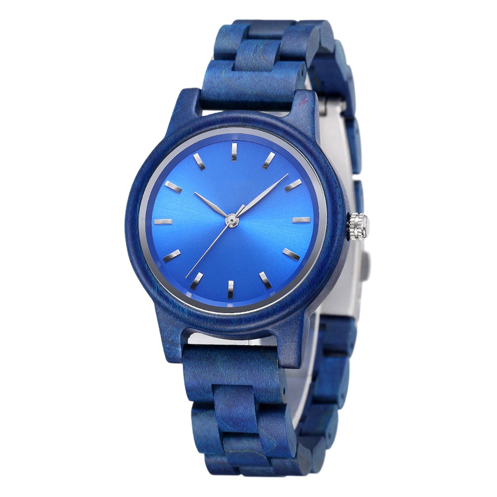 Cross-Border Hot Selling Ultra-Thin Watch Fashion Simple Gift Wooden Watch Casual Men's and Women's Couple Quartz Watch