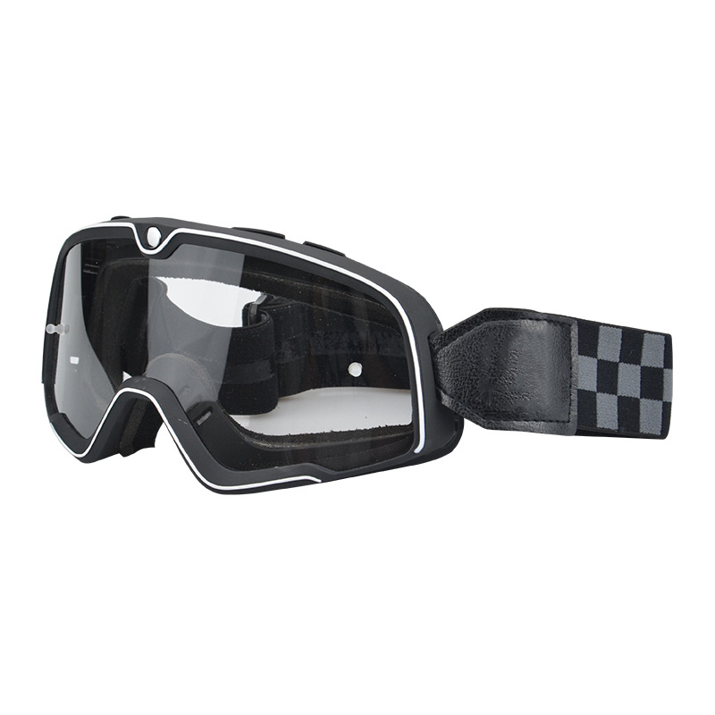 Picture of Anroer's New Wholesale Motorcycle Goggles Uv Retro Goggles Windproof and Dustproof Helmet Glasses # 8067