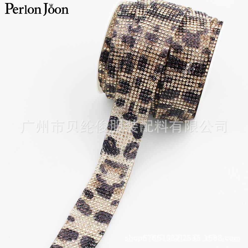 in stock Amazon best-selling size 2.8CM wide leopard print hot plastic decorative belt clothes shoes clothing accessories