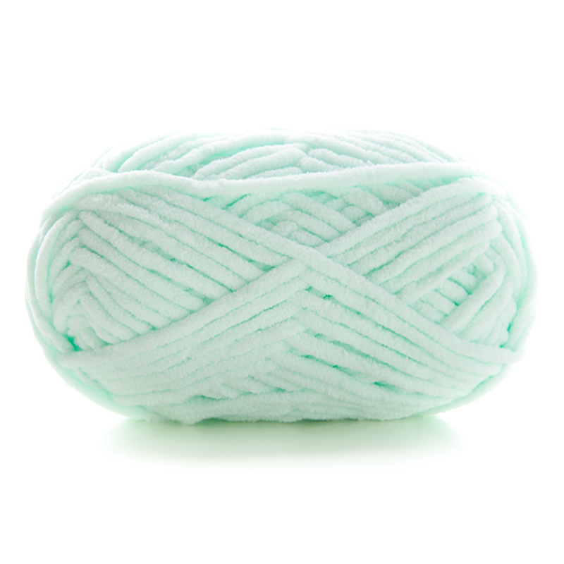 Picture of Gart Snowball Xiaomeng Handmade Diy Woven Chenille Wool Thick Ice Line Crochet Scarf Doll Baby Line