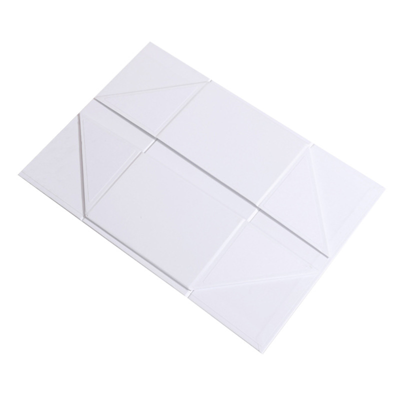 Picture of Colorful White creative V-shaped gift box multi-color flip folding box in stock wholesale folding gift box factory supply