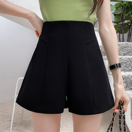 Picture of All-matching shorts women's summer thin casual plus size pear-shaped high waist slimming design hot pants for hot girls