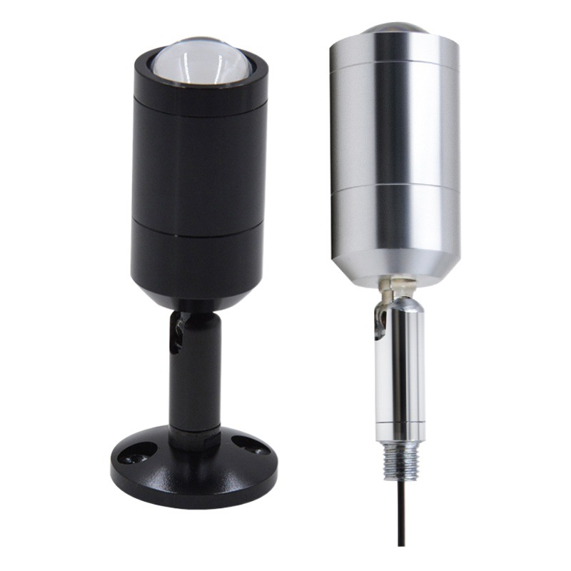 1W3W Glass Cabinet Model Cabinet Jewelry Display Cabinet Spotlight Column Light Display Cabinet Small Spotlight Universal 12V24V220V