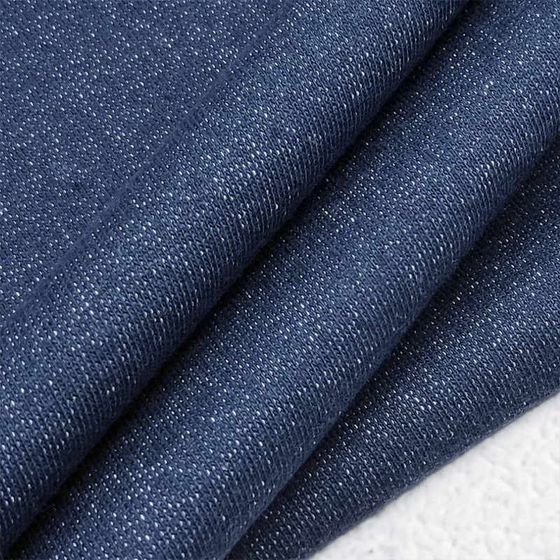 Ready Stock Comfortable Denim Breathable School Uniform Sports Suit Fabric Casual Fashion Buick Denim Fabric Wholesale