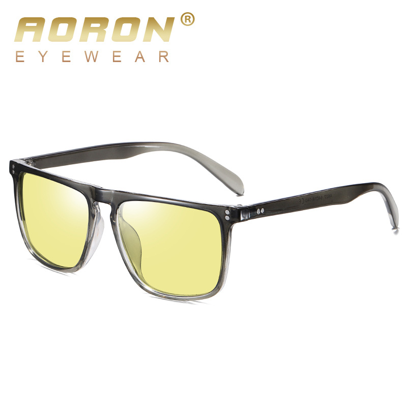 Picture of New AORON Polarized Sunglasses PC Glasses Fashion Colorful Rice Nail Color Changing Sunglasses for Wholesale A627