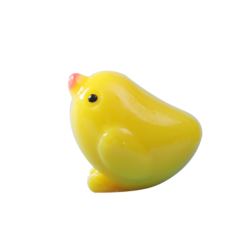 Picture of Moss Micro Landscape Decoration Ornaments ZAKKA Grocery Landscaping Decoration Material Accessories Chick Family