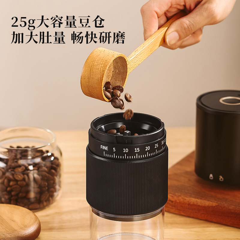 Picture of Hand Brewed Italian Grinder Automatic Coffee Machine Rechargeable Coffee Grinder Household Small Bean Grinder Portable Grinder