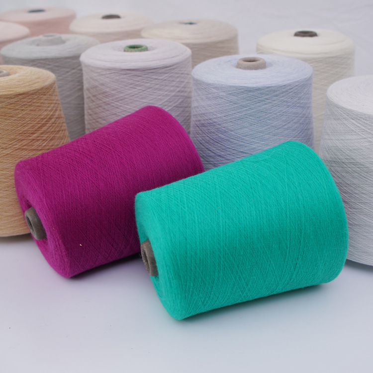 Picture of Hengtai factory 28-48NM/2 color spun acrylic yarn semi-worsted color yarn wholesale