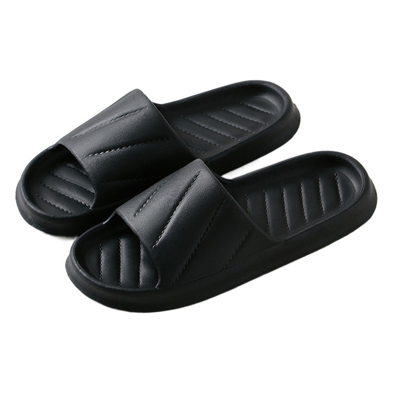 Factory wholesale slip-on slippers summer home indoor slippers casual thick bottom home slippers one-piece delivery