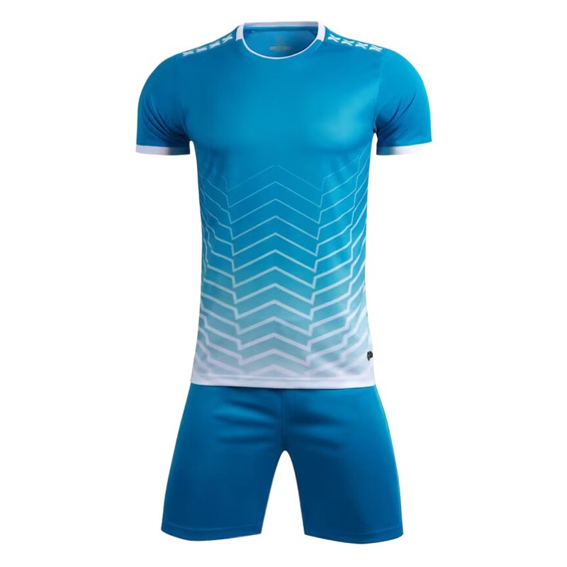 One-piece delivery competition sports adult children's short-sleeved football clothing printed new football clothing suit student sports