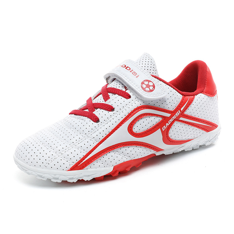 Cross-border factory direct sales children's new football shoes broken nails long nails broken nails rotating buckle student football shoes
