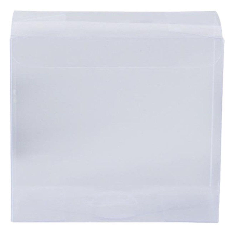 Factory spot doll doll accessories PET packaging box hand pvc transparent square Tea Gift Box Wholesale