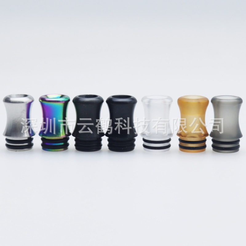 1PC cross-border hot sale 510 drip nozzle Nautilus 2 Nautilus POM PEI stainless steel suction nozzle dripper