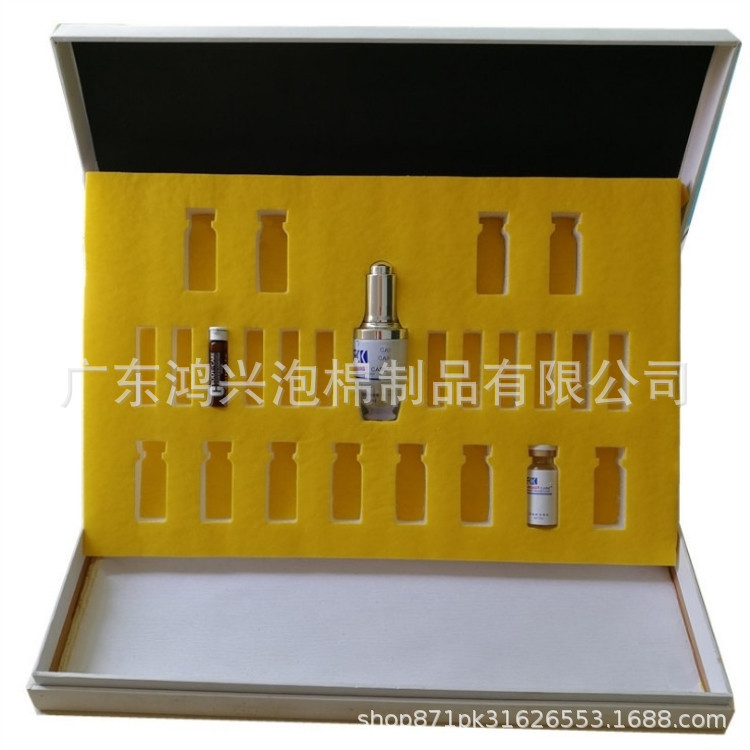 Flocked High-Density Sponge Lining Jewelry Box Packaging Inner Tray Shockproof Cushioning Anti-Vibration Material Pressure-Resistant and Wear-Resistant