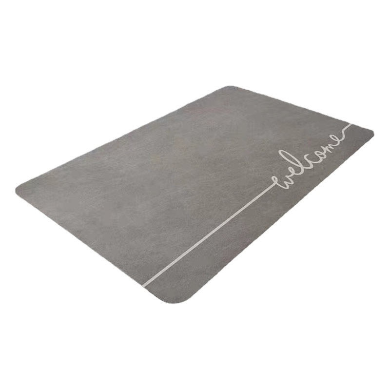 Absorbent Mat Foot Mat Toilet Toilet Door Non-slip Household Quick-drying Door Carpet Toilet Bathroom Floor Mat