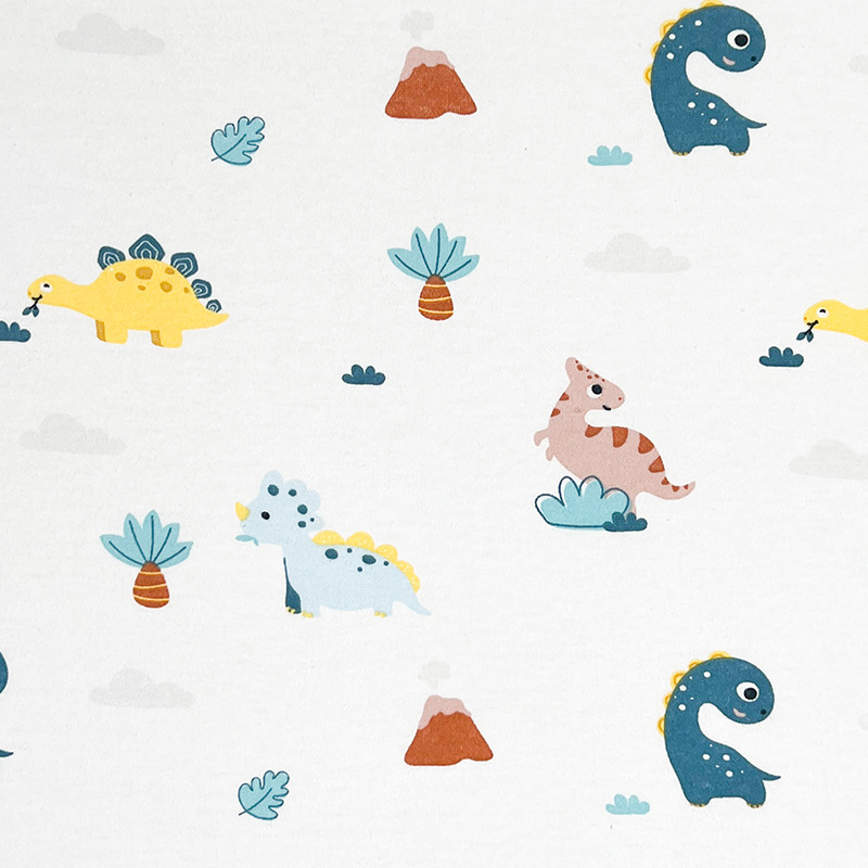 Picture of category a cotton cotton wool cloth cartoon printing new flower baby t-shirt underwear home clothing fabric in stock