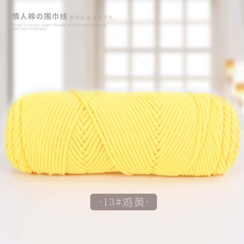 Picture of 8 strands of lover cotton wool scarf thread milk cotton baby thread stick needle thread thick thread stamp embroidery thread 8 strands of acrylic