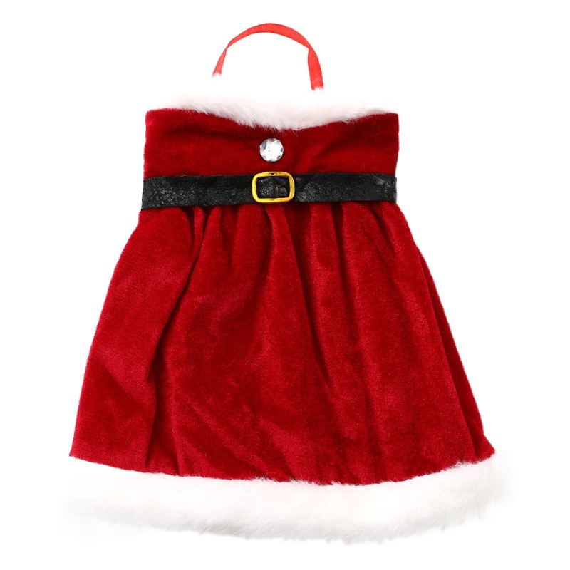 New Christmas Red Wine Set Christmas Dress Wine Bottle Set Christmas Skirt Wine Bottle Decoration Creative Red Wine Bag Wine Set