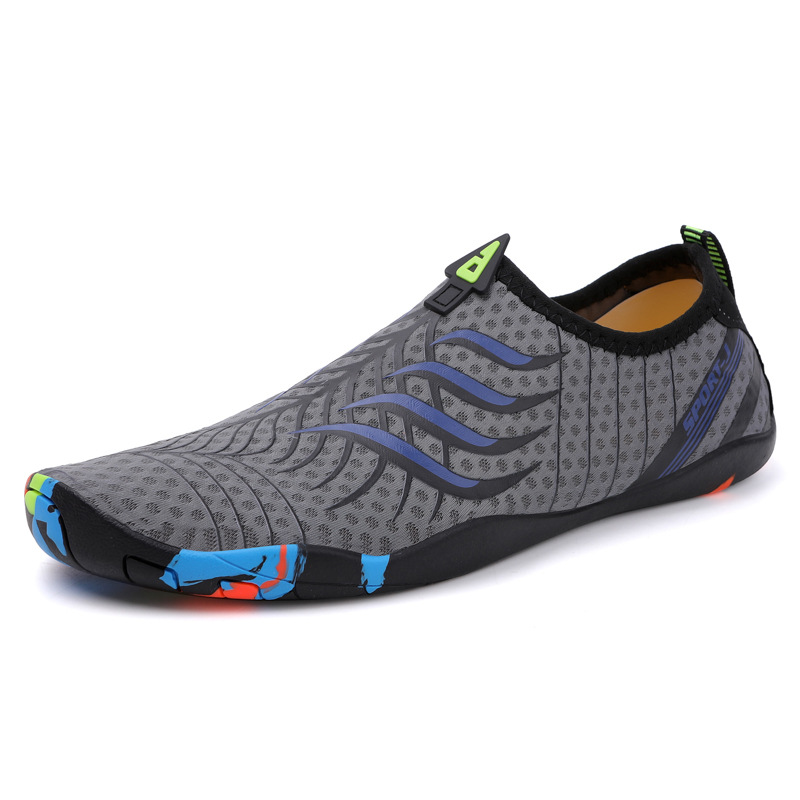 Picture of Wholesale Outdoor Breathable Beach Shoes for Couples, Snorkeling and Wading Shoes, Non-Slip Lightweight River Tracing Shoes, Quick-Drying Men's Water Shoes