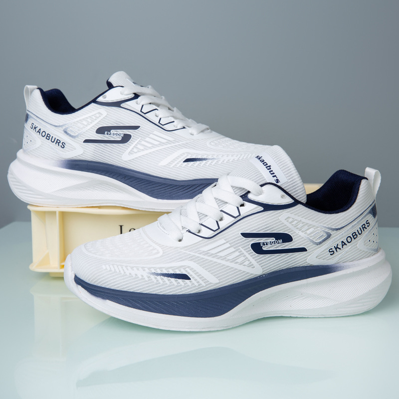 New Spring and Summer Breathable Mesh Shoes for Women, Middle School Students, Casual Soft-Soled Travel Shoes, Lightweight Running Shoes, Sports Shoes for Men