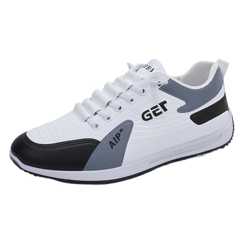 Slip-On Men's Shoes, Spring Sports Men's Shoes, Running Lightweight Casual White Shoes, Thick-Soled Casual Forrest Gump Men's Shoes