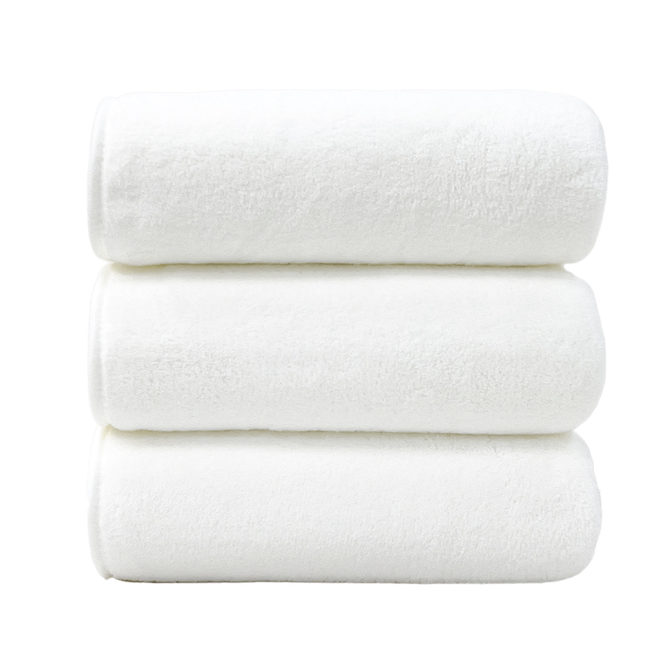 Picture of Wholesale coral fleece bath towel three adult household bath large towel than pure cotton absorbent cross-border supply