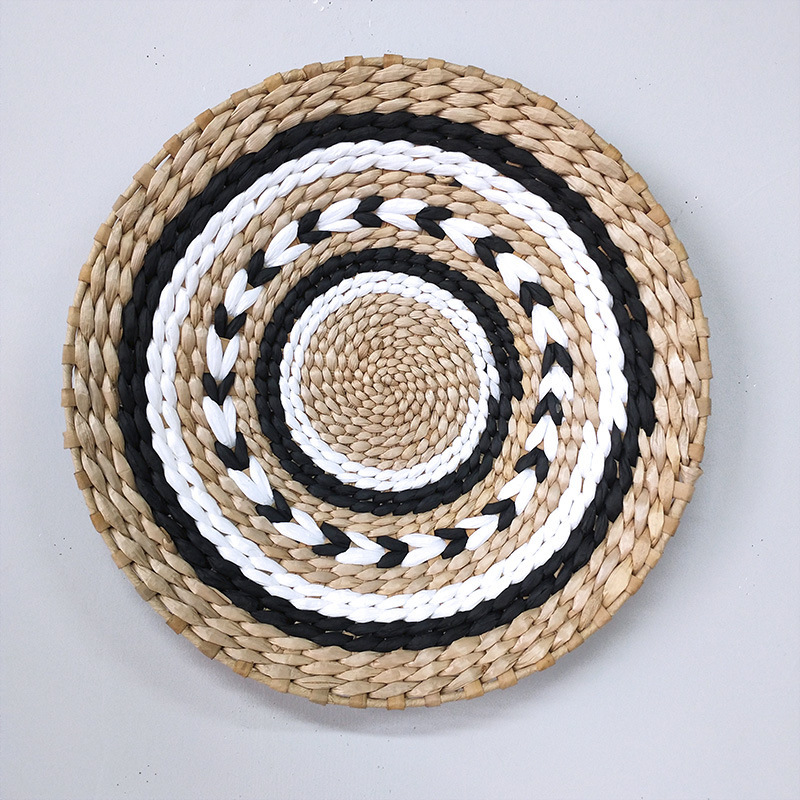 Picture of Bohemian Style Wall Decoration Straw Wall Decoration Background Wall Decoration Wall Hanging Sofa Bedside Hand-woven Wall Hanging