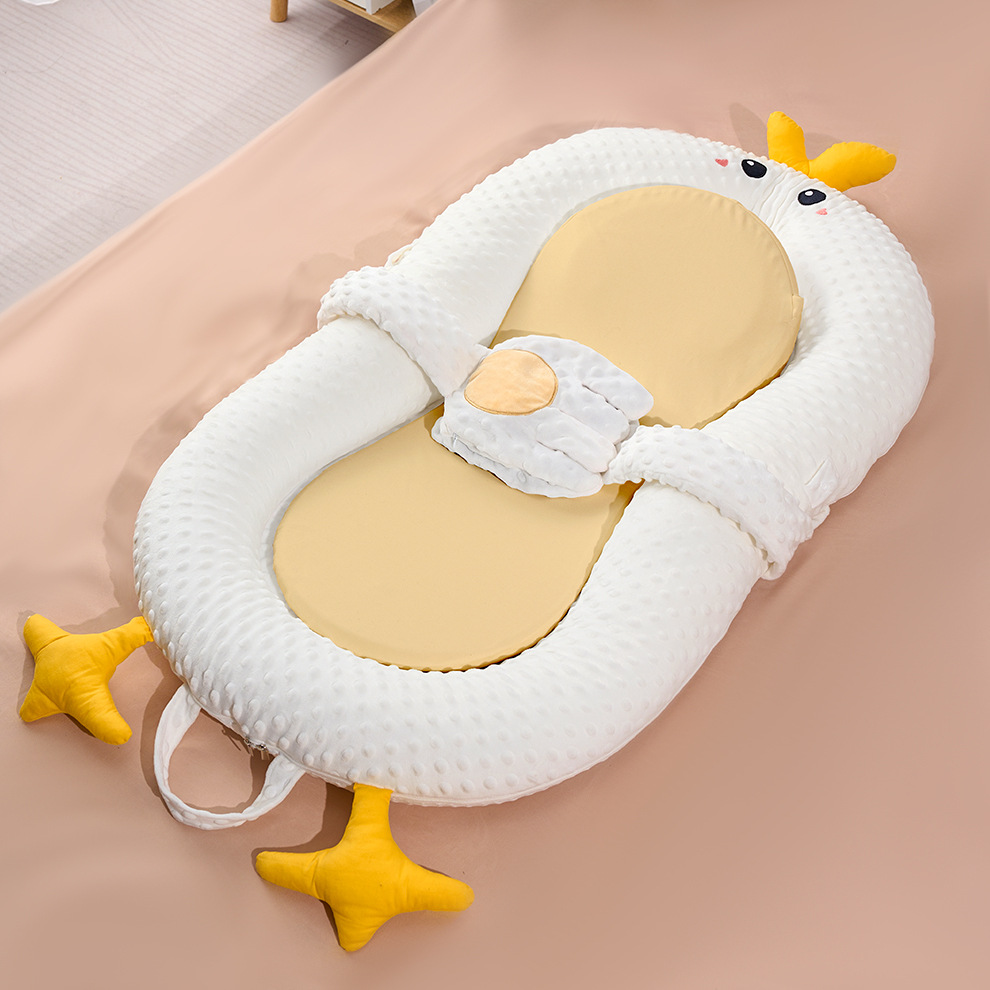 Picture of Infant bed bed multifunctional movable newborn soothing sleeping mat baby sleeping nest foldable anti-pressure ridge protection